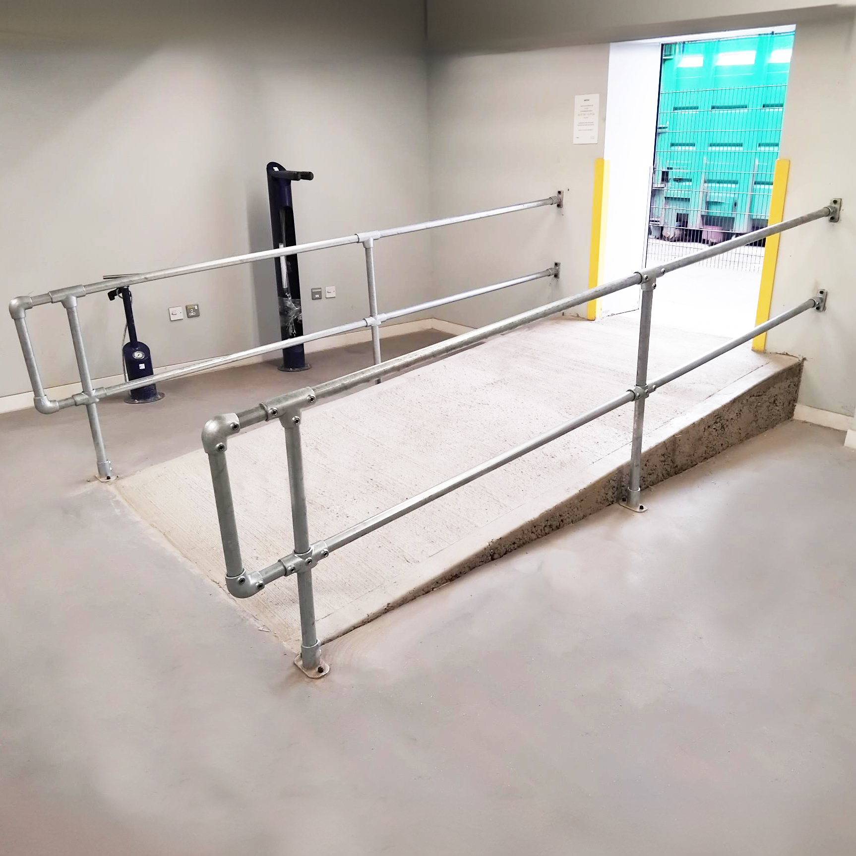 Glasgow Queen Street Cycle Ramp